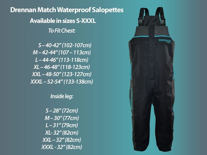 Drennan New Generation Waterproof Salopettes
