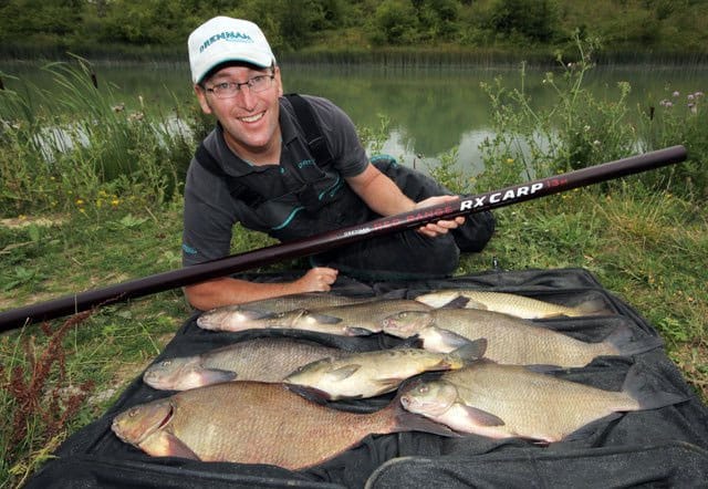 Drennan Red Range RX Carp 13m Pole In Use 3