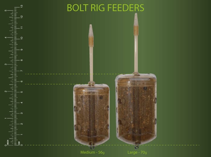 Drennan Bolt Rig Fishing Feeders Sizes