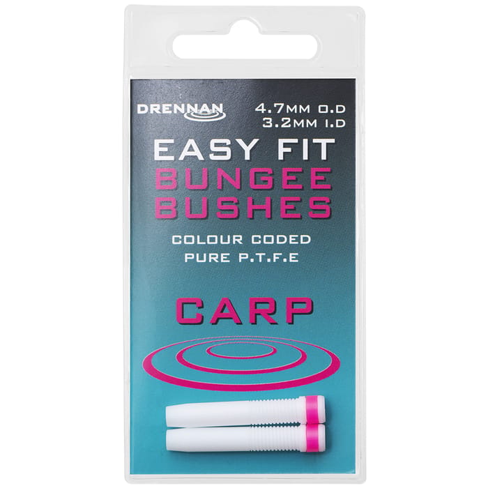 Drennan Easy Fit Bungee Bushes Carp Purple 3.2mm ID