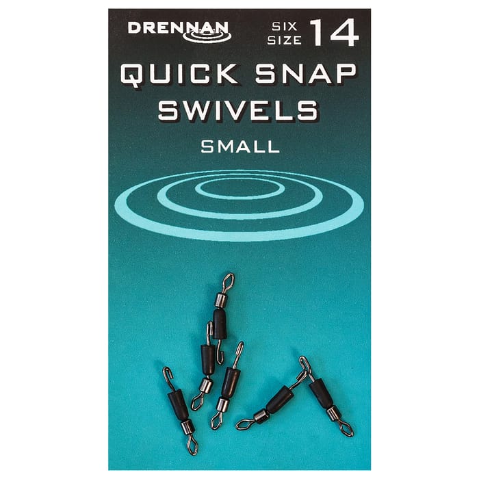 Drennan Quick Snap Swivels Size 14
