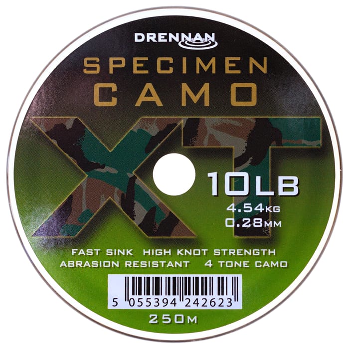 Drennan Specimen Camo XT 250m 10lb