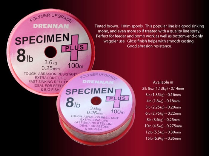 Drennan Specimen Plus Line 1