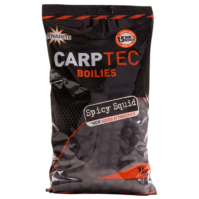 Dynamite Carp-Tec Spicy Squid Boilies