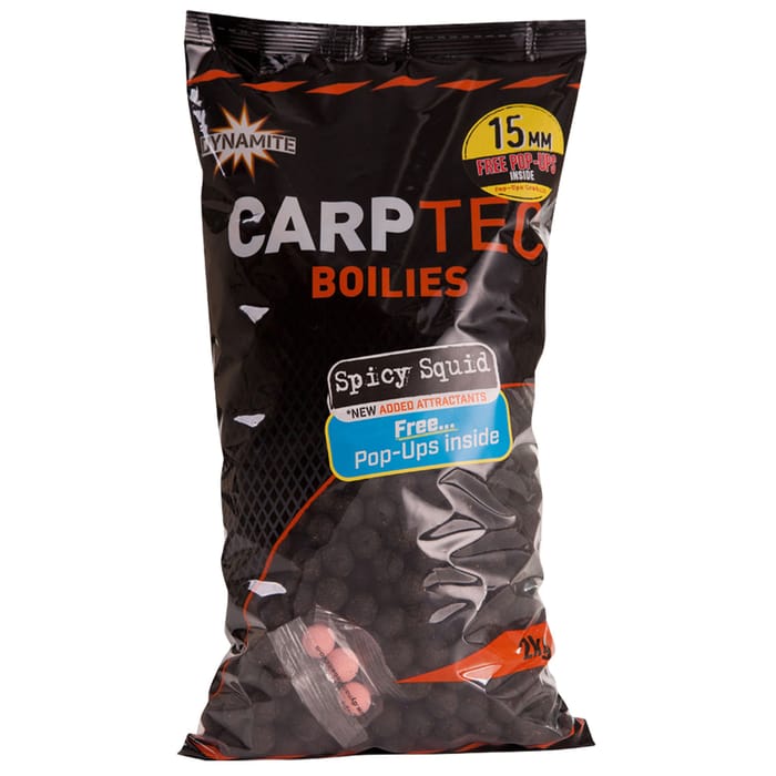 Dynamite Carp-Tec Spicy Squid Boilies 2