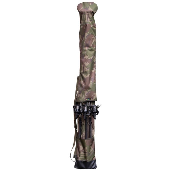 ESP Camo 3 Rod Quiver & Sleeve In Use 1