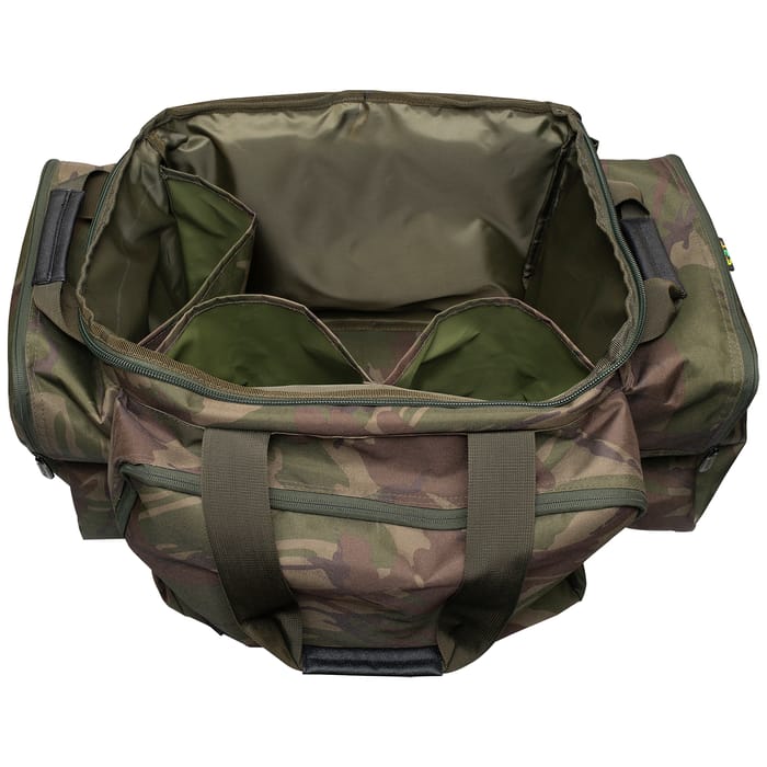 ESP Camo Barra Bag 50L Open Front View