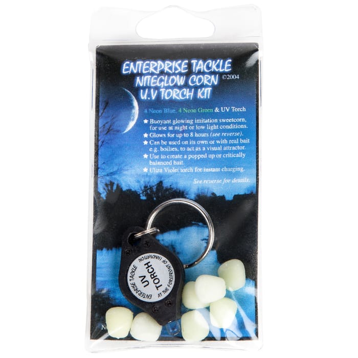 Enterprise Tackle Niteglow Corn + UV Torch