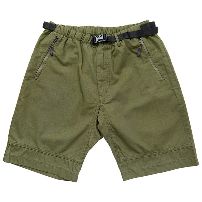 Fortis Trail Fishing Shorts Green Front