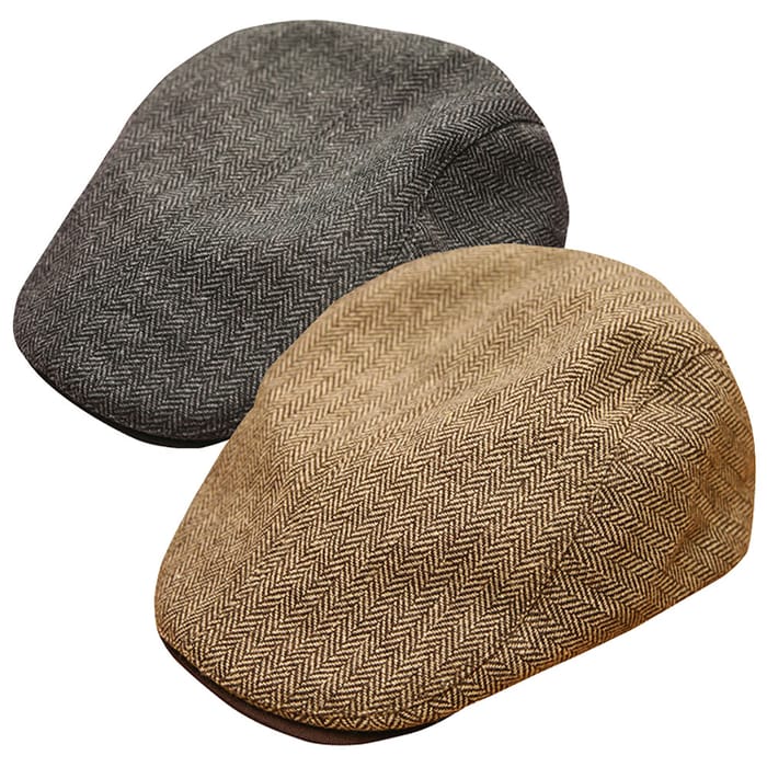 Fox Chunk Flat Cap