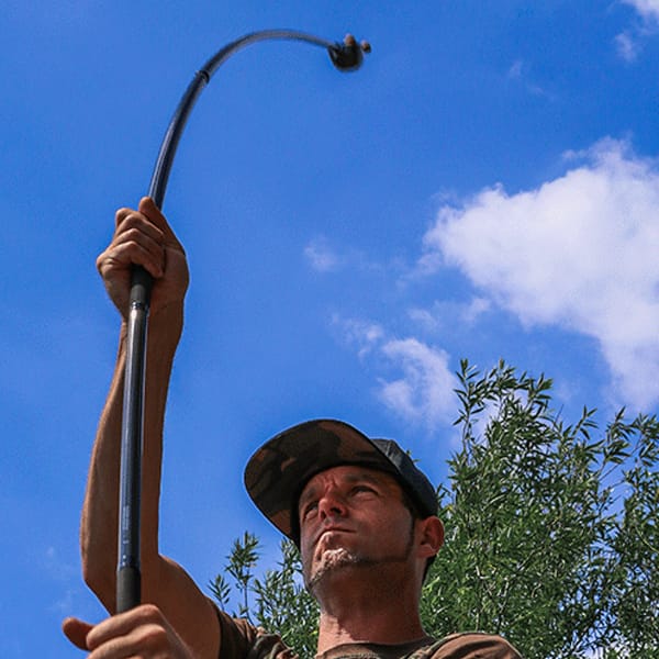 Fox Horizon X Distance Baiting Pole 6ft In Use