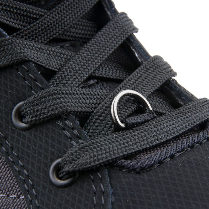 Fox Black & Orange Trainers Laces
