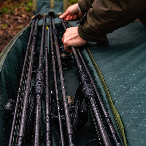 Fox Camolite 10ft 2+2 Fishing Rod Case In Use 3