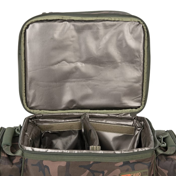 Fox Camolite 2 Man Fishing Cooler Open 2
