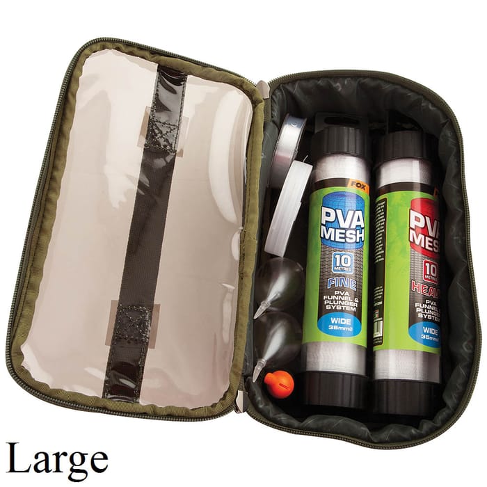 Fox Camolite Accessory Fishing Bags Large In Use