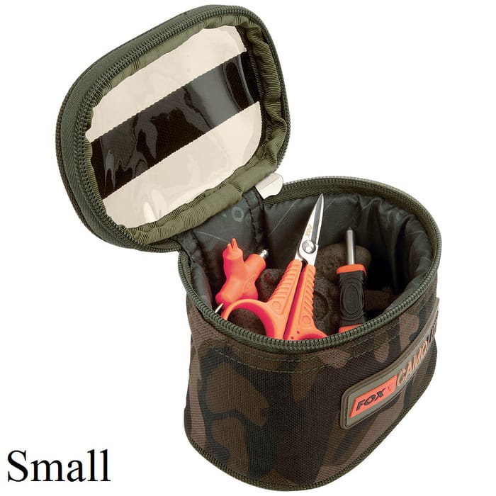 Fox Camolite Accessory Fishing Bags Small In Use 