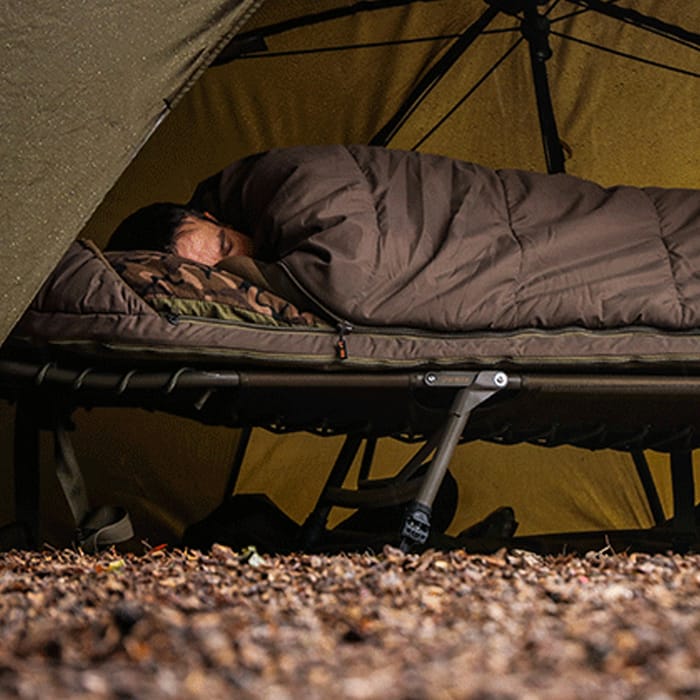 Fox Duralite 3 Season Sleep System In Use