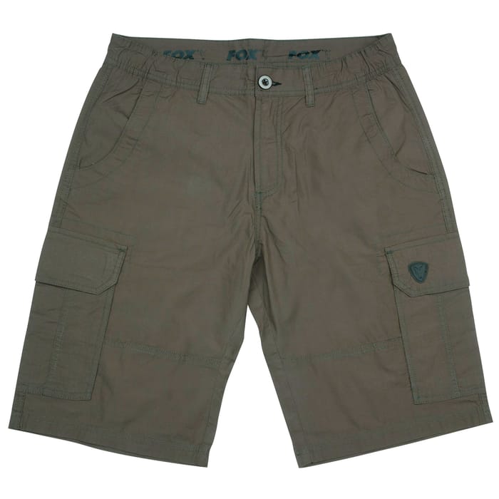 Fox Green & Black Lightweight Cargo Shorts 1