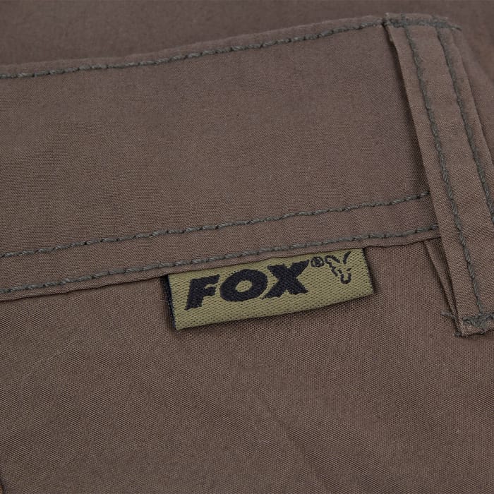 Fox Green & Black Lightweight Cargo Shorts Fox Tag
