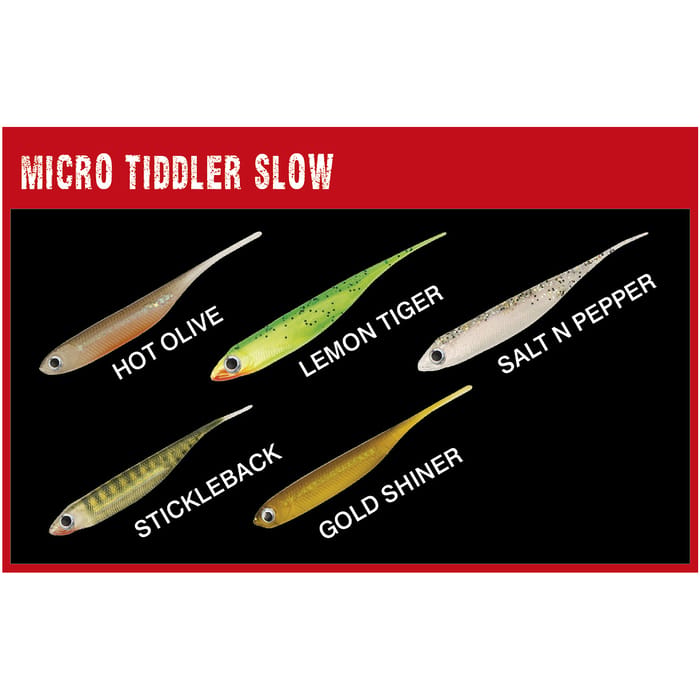 Fox Rage Micro Tiddler Slow Fish Snax Lure Range