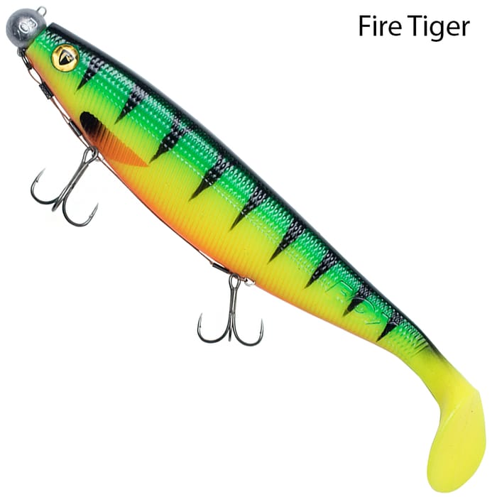 Fox Rage Pro Shad Loaded Lure Fire Tiger