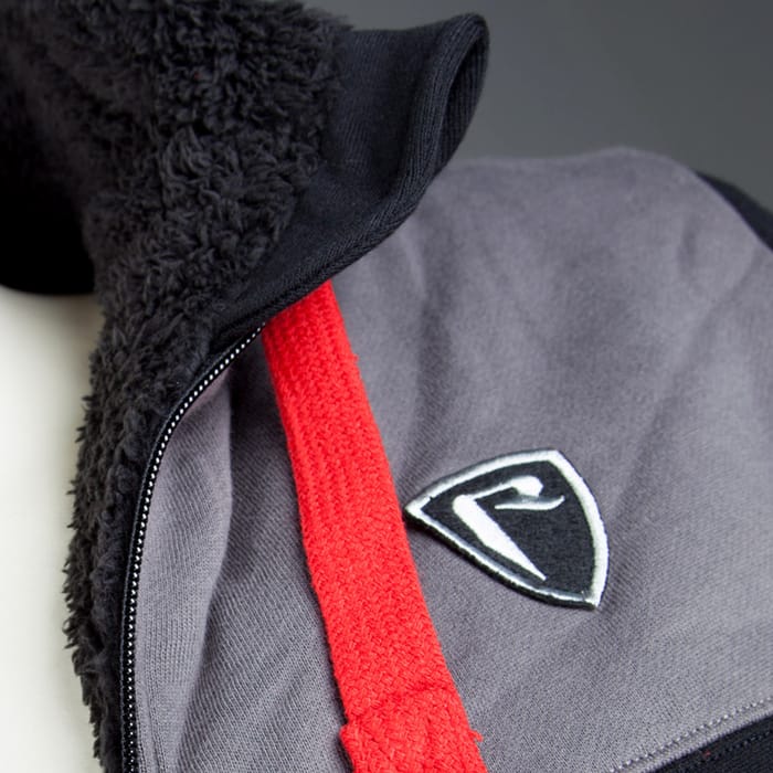 Fox Rage Sherpa Line Hoodie Close Up
