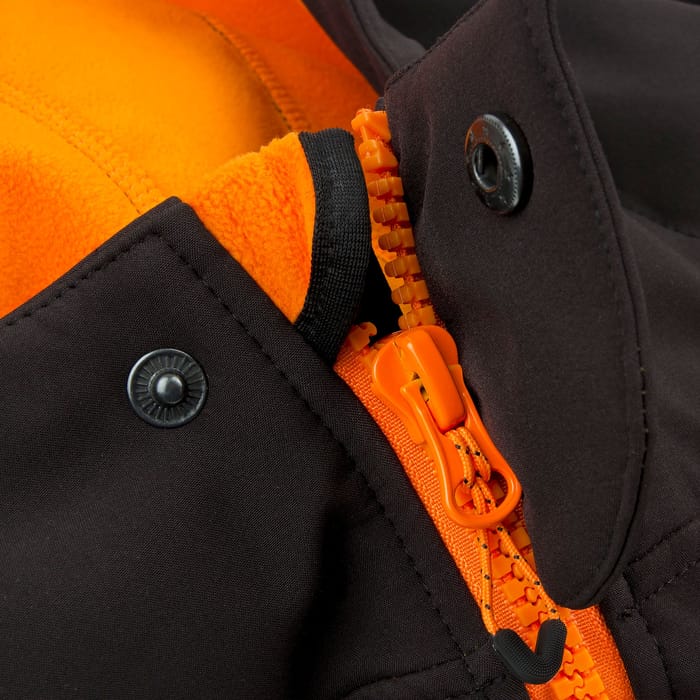Fox Softshell Hoody Close Up 2