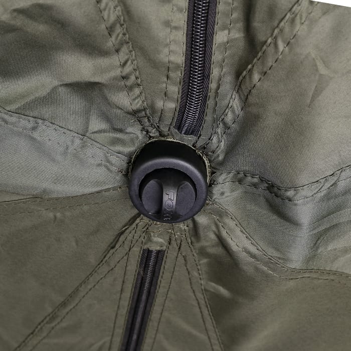 Fox Ultra 60 Camo Brolly Close Up 4