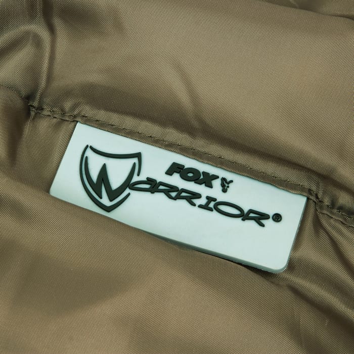 Fox Warrior XL Sleeping Bag Close Up Logo