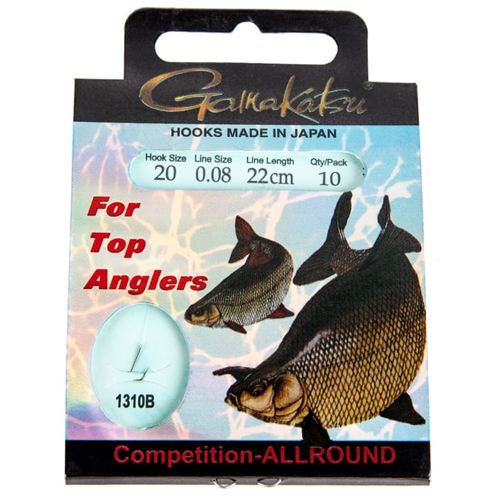 Gamakatsu Competition All Round Hooks to Nylon 1