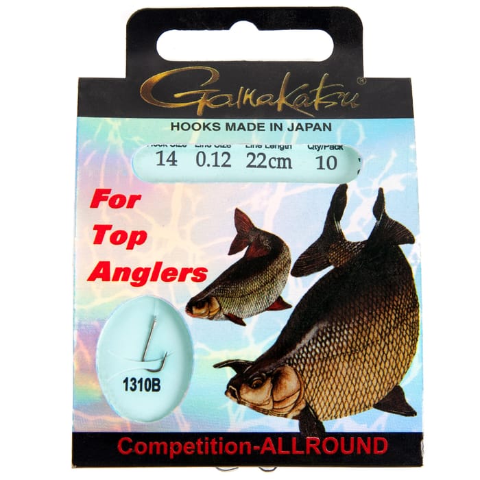 Gamakatsu Competition All Round Hooks to Nylon 2