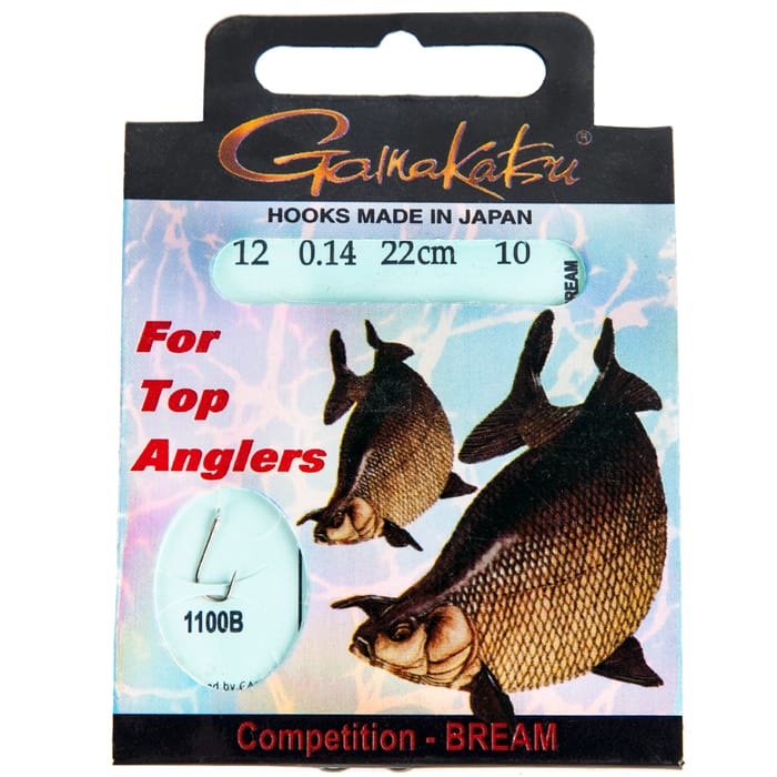 Gamakatsu Competition Bream Hooks to Nylon 2