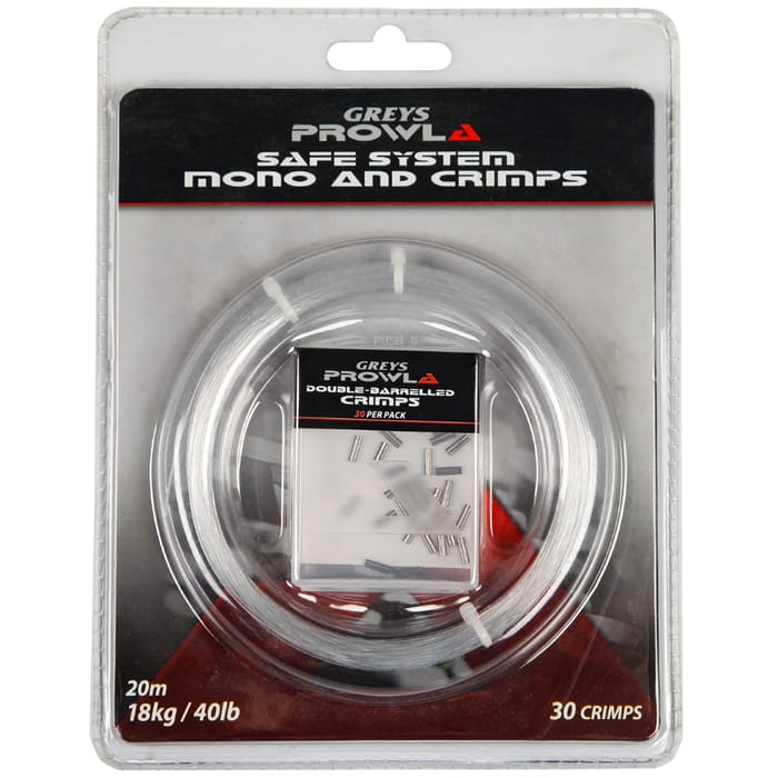 Greys Safe System Mono and Crimps