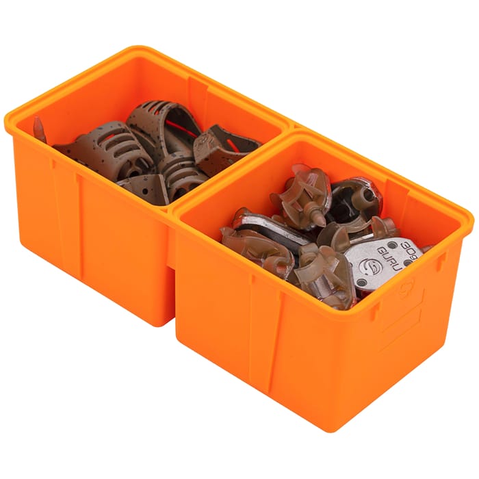 Guru Fusion Feeder Box Divided Insert In Use