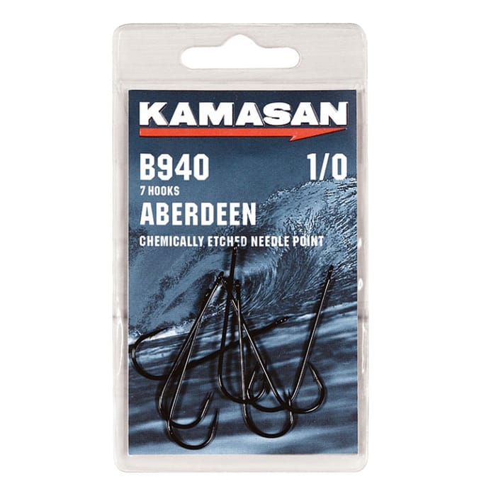 Kamasan B940 Aberdeen Sea Fishing Hooks Packaging