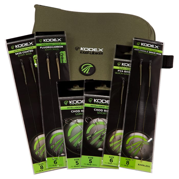 Kodex Carp Rigs Pack + Case
