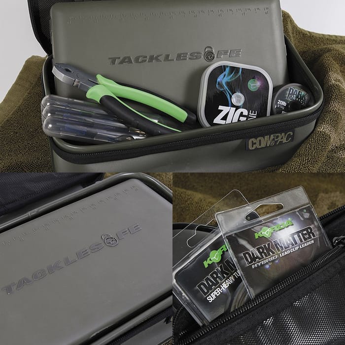Korda Compac Zip Up Fishing Case Large 140 In Use