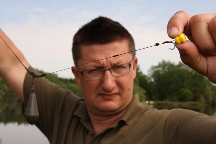 Korda Distance Casting Swivel Fishing Lead In Use 3