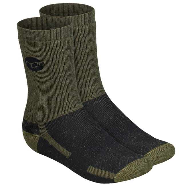Korda Kore Merino Wool Fishing Socks Olive 1