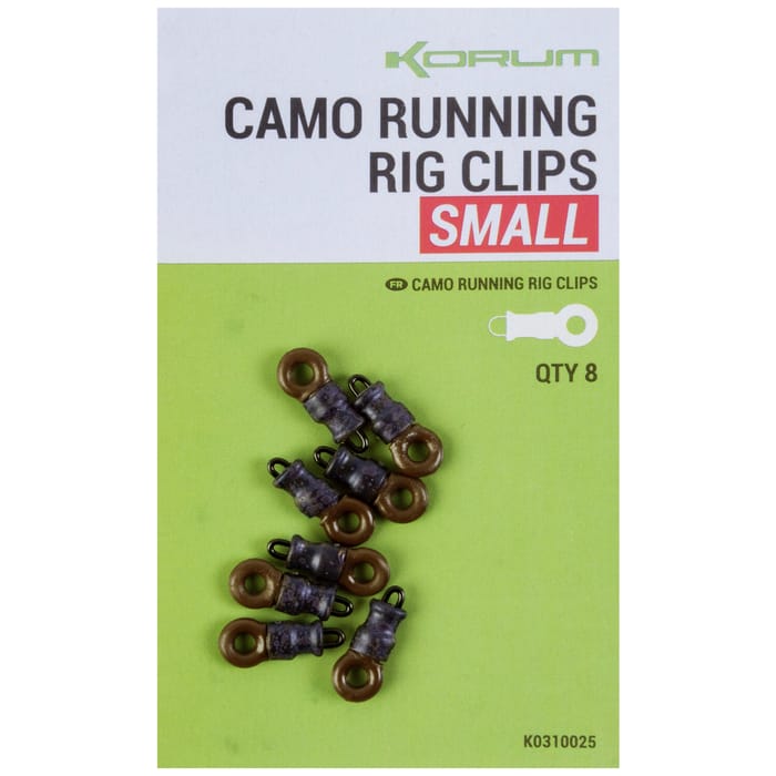 Korum Camo Running Rig Clips Packaging
