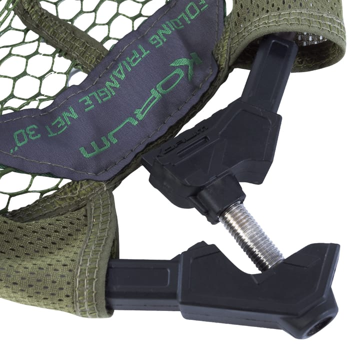 Korum Folding Latex Triangle Net Spreader Block 1