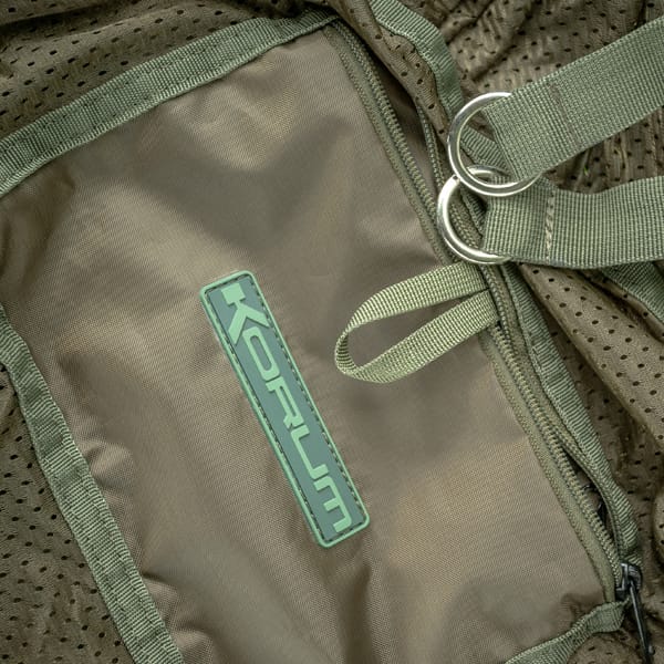 Korum Packa-Weigh Sling Close Up Logo