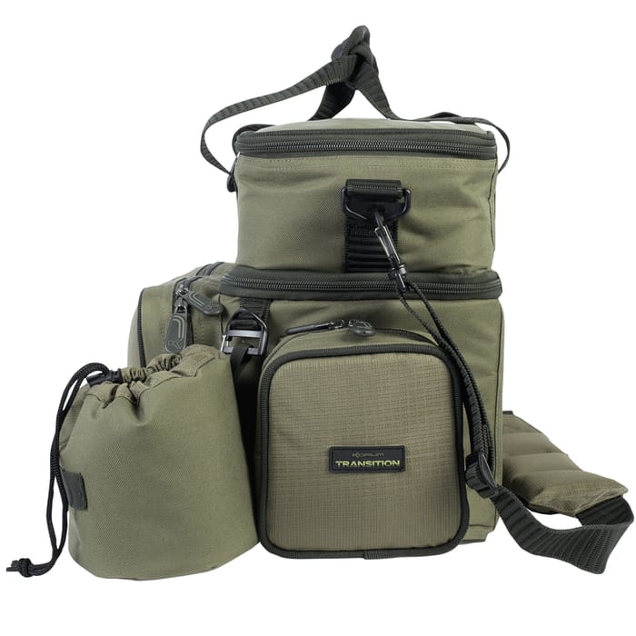 Korum Transition Tackle & Bait Stack Side