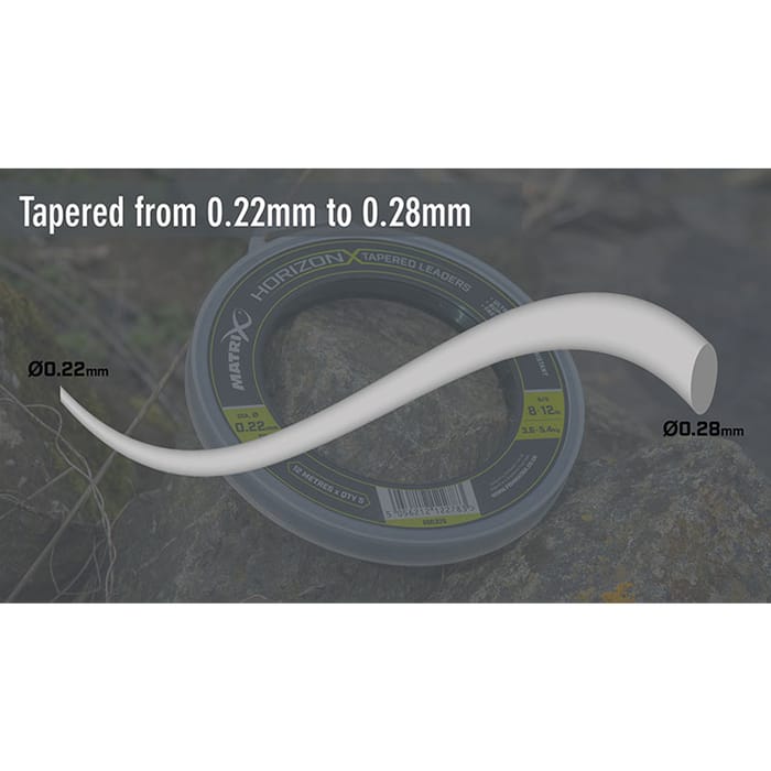 Matrix Horizon X Tapered Shock Leader Diagram