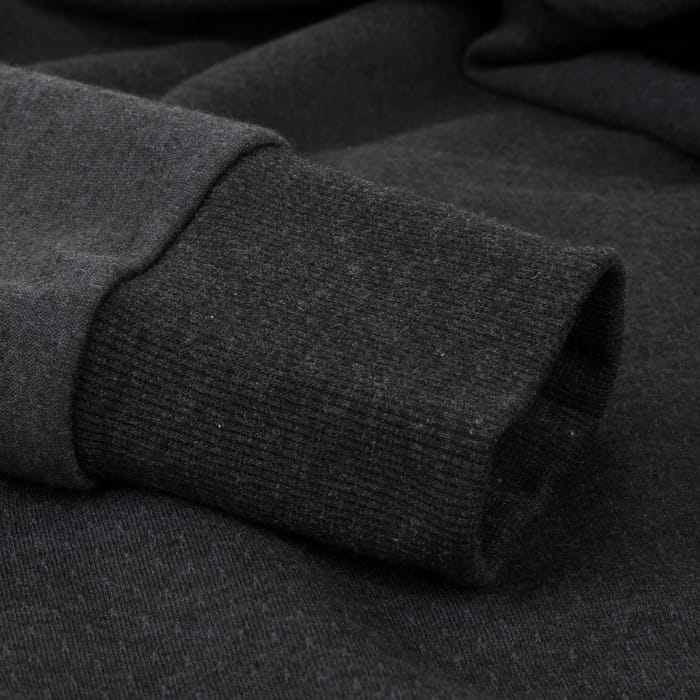 Matrix Minimal Black Marl Fishing Hoodie Wrist Cuff