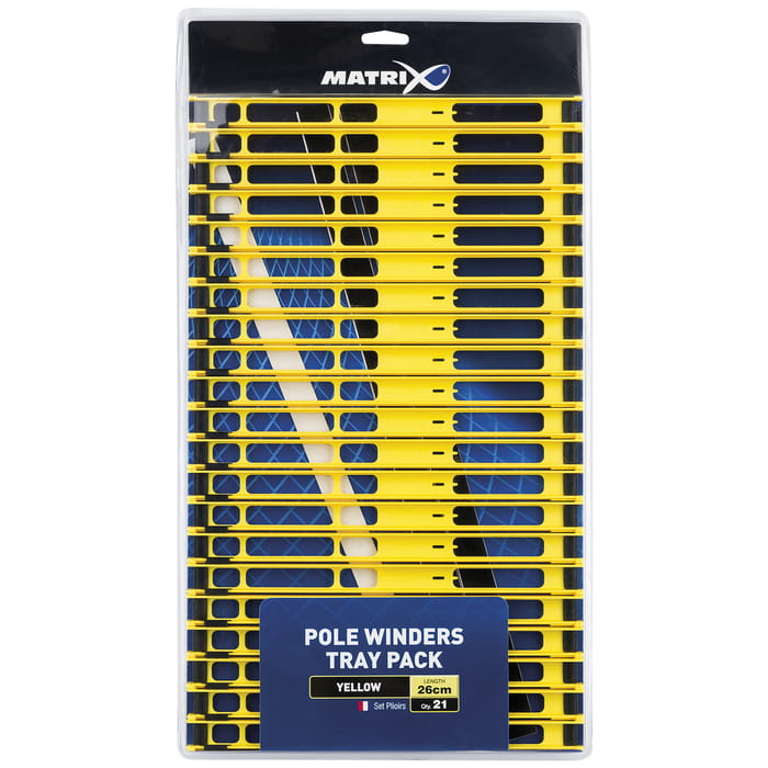 Matrix Pole Winders Tray Yellow 26cm x21