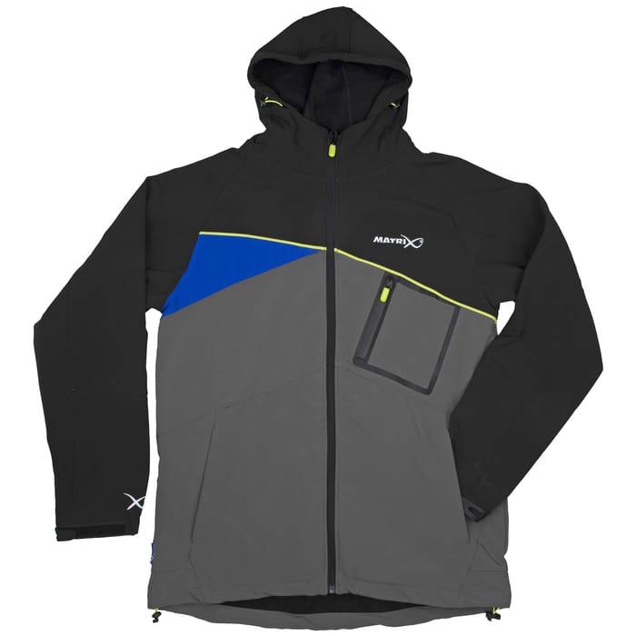 Matrix Soft Shell Jacket Black / Grey