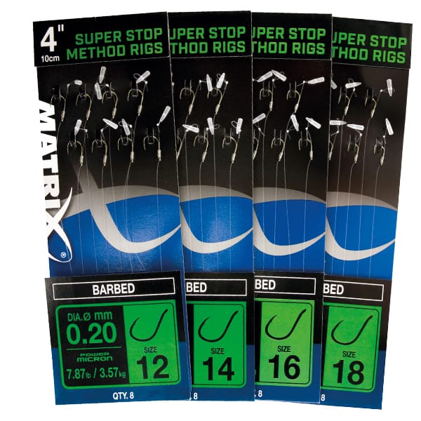 Matrix Super Stop Method Rigs Barbed