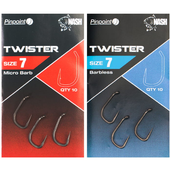 Nash Pinpoint Twister Hooks