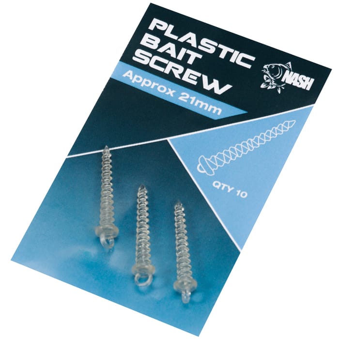 Nash Plastic Bait Screws 21mm